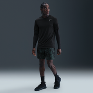 Alsidige Nike Form Dri-FIT-shorts (18 cm) uden for til mænd - grøn - S