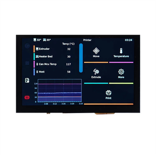 5 tommer LVDS-skærm med høj opløsning og berøringsskærm til CM68
