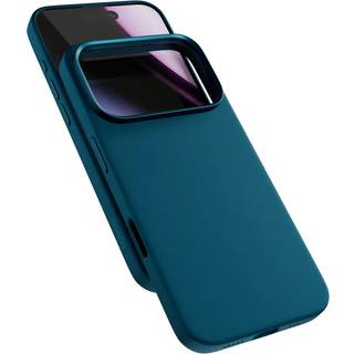 Epico Silicone Pro Mag+ Cover - iPhone 17 Pro Max - MagSafe Kompatibel - Petrol Blue