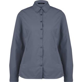 Stoic Women's AntiMosquito ByskeSt. Shirt L/S B-Ware Bluse Damer størrelse XS farve blå