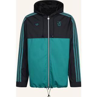 Liverpool FC Terrace Icons Parka - Black / Sea Green - 2XL
