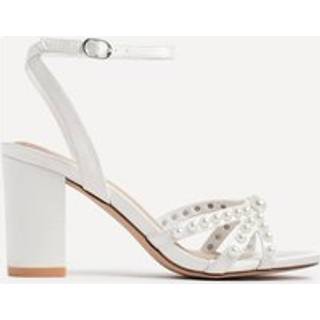 Linzi Linzi Enchanted Pearl Detaljeret frontstap med blok sandaler