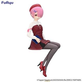 Re:Zero Starting Life in Another World Noodle Stopper PVC Statue Ram Book Girl Ver. 14 cm