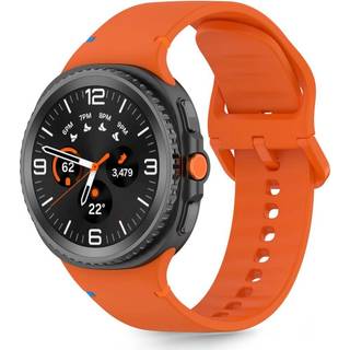Tech-Protect - Samsung Galaxy Watch 8 / 8 Classic (40 / 44 / 46mm) - Silikone Rem - Sunburst Orange