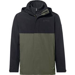 Vaude Rosemoor 3in1 Jacket 3 i 1-jakke Herrer størrelse M farve sort/olivengrøn