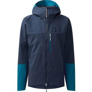 Haglöfs Roc Sight Softshell II Jacket Softshelljakke Herrer størrelse M farve blå