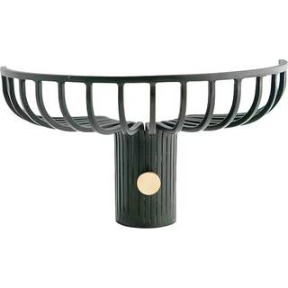 Klong Lunett Væghylde - Væghylder Rustfrit Stål Sort - 32110