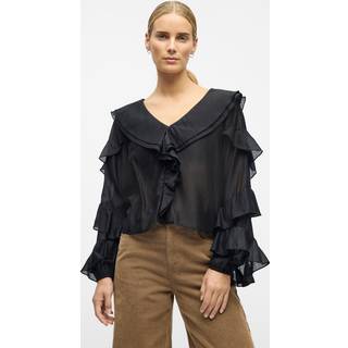 Flæset Bluse