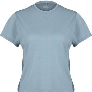 Stoic Women's PerformanceMerino SpikenSt. Shirt Merino-shirt Damer størrelse XXL farve turkis/grå