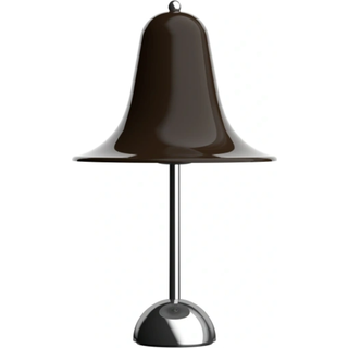Verpan Pantop Bordlampe Ø23 Pitch Brown