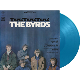 The Byrds - Turn! Turn! Turn! (Limited Edition) (Anniversary Edition) (Reissue) (Blue Coloured) (180 g) (LP)