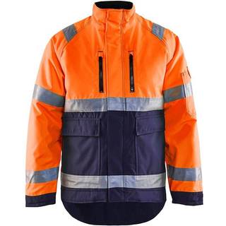 Blåkläder 4827 High Vis Vinterjakke / High Vis Vinterjakke - 3XL - High Vis Orange/Marineblå