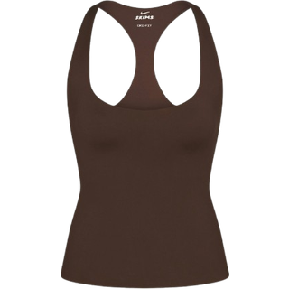 SKIMS Racerback Tank Top | Deep Neutral | XS | NikeSKIMS Matte