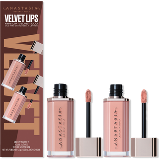 Anastasia Beverly Hills Mini Lip Velvet Duo Pure Hollywood + Kiss