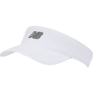 New Balance Performance Visor 2.0 - Hvid Unisex Kasket i ONESIZE til Løb