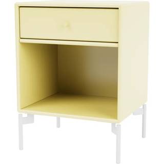 Montana DREAM sengebord med ben - 159 Camomile (8-12 ugers Levering) - Snow