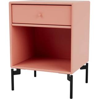 Montana DREAM sengebord med ben - 151 Rhubarb (8-12 ugers Levering) - Black