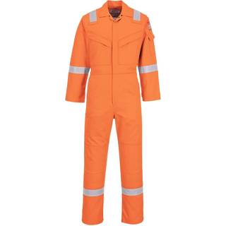FR Superlet anti-statisk kedeldragt 210 g - Orange (Størrelse: M)
