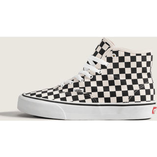 Vans - Authentic Hi 2.0 Checkerboard Shoes, Man, Black, Size: 46 - Black - 46