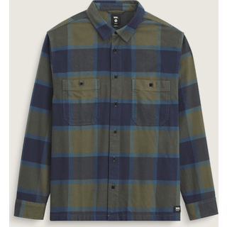 Vans Larkspur Plaid Flannel Skjorte - S - grape leaf/parisiannght