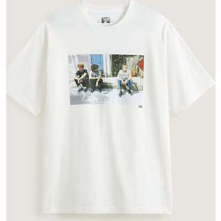 Vans - Skate Curb T-Shirt by Atiba Jefferson, Man, White, Size: XS - White - XS