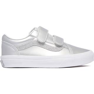 Vans - Kids Old Skool V Shoes (4-8 years), White, Size: 32 - White - 32