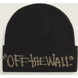 Vans - Kids Let Loose Tall Cuff Beanie (8-14 years), Black, Size: One size - Black - One size