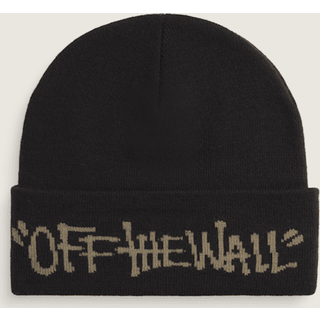 Vans - Kids Let Loose Tall Cuff Beanie (8-14 years), Black, Size: One size - Black - One size
