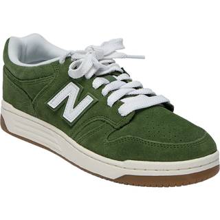 BB480 Sneakers, Dark Olive/White, 45