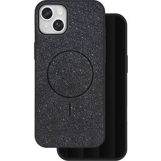Glitter Thin Mag case for iPhone 14 6,1" black
