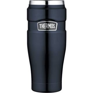 Thermos rustfrit konge vakuumsisoleret rejsembler 16 ounce midnat bl?