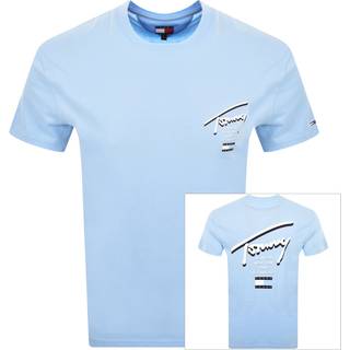 Tommy Jeans Signature City T Shirt Blue