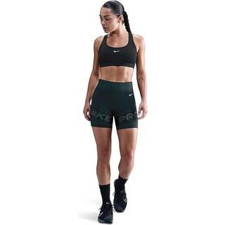 Nike Pro Sculpt Dri-FIT-cykelshorts med høj talje til kvinder (13 cm) - grøn - S (EU 36-38)