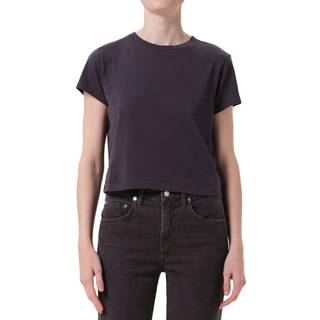 Agolde Adine cotton jersey T-shirt - black - M