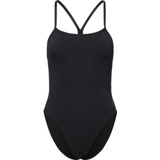 Women's Solid V-Back 2.0 Swimsuit Black