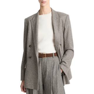Vince Houndstooth blazer - brown - XL