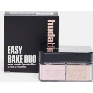 Huda Beauty - Easy Bake Loose Powder Duo - Løst Fikserende Puddersæt - Easy Bake Duo Cherry Pie - For Women - Pink##Beige