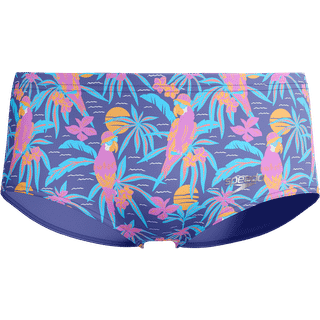 Men's Club Training 13.5cm Printed Brief Navy/Pink - Blue
