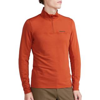 Craft Core Gain Midlayer Funktionsshirt Herrer størrelse M farve orange