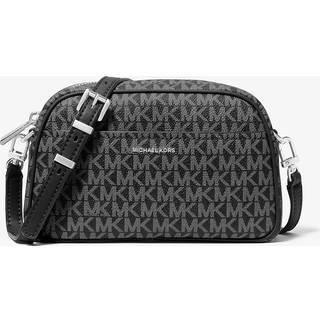 MK Jet Set Small Signature Logo Camera Crossbody Bag - Black - Michael Kors - ONE SIZE