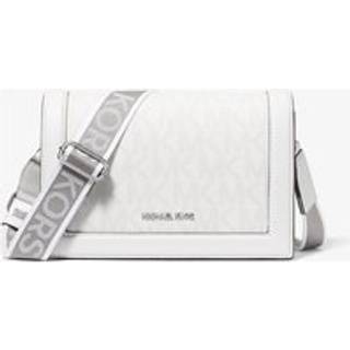 MK Jet Set Large Signature Logo Crossbody Bag - Grey - Michael Kors - ONE SIZE