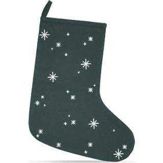 Juna Christmas Fable julesok grøn H45 cm