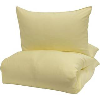 Turiform Enjoy bambus sengetøj 140x220/60x63 cm gul