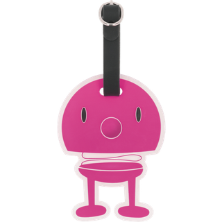 Bag tag Hoptimist fra Hoptimist - Pink farve - 100% Silikone