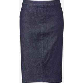 Tom Ford High-rise denim pencil skirt - blue - M