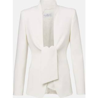 Max Mara Ghiotto cady blazer - white - M