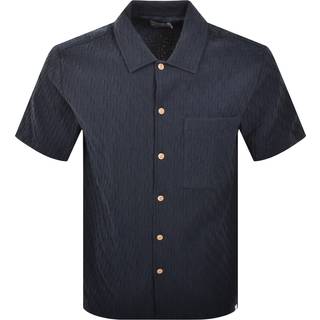 Farah Finn Short Sleeve Shirt Navy