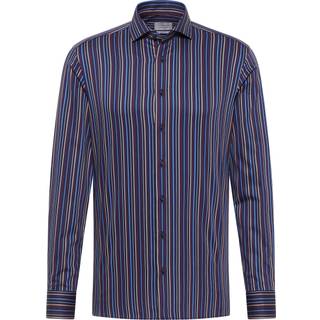SLIM FIT Shirt in navy striped