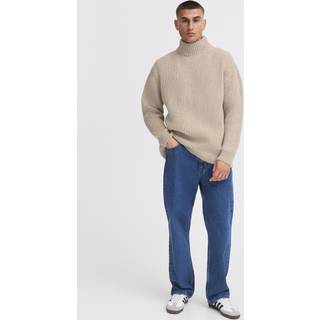 Solid Tiles Pullover Oatmeal Melange
