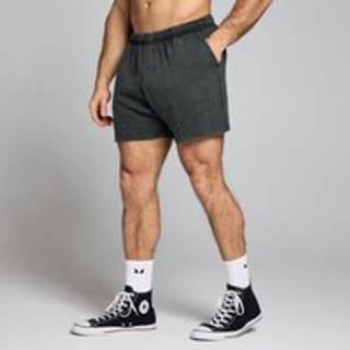 MP Origin Washed Graphic Sweatshorts til mænd − Washed Black - S - Sort